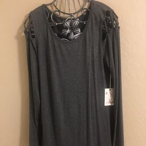 Glitz grey dress
